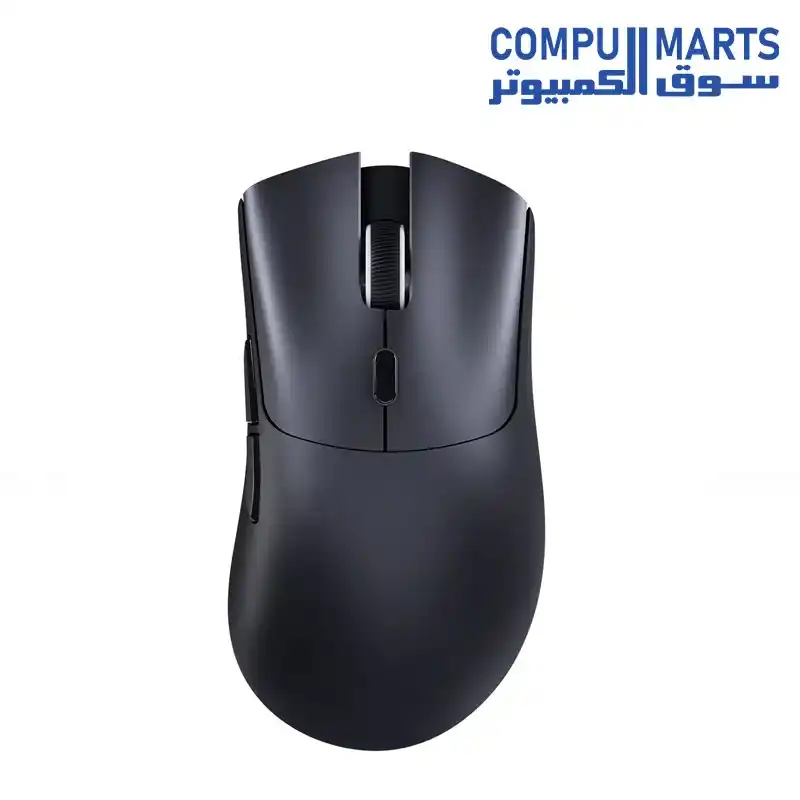 ATTACK SHARK R1 Gaming Mouse Tri-Mode 2.4GHz Bluetooth USB-C Wired PAW3311 Optical Sensor Up to 18000 DPI 6 Programmable Buttons Black