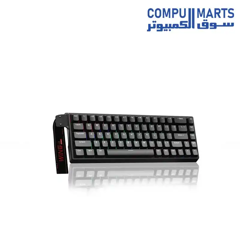 AULA WIN68 HE Magnetic Hall Effect Gaming Keyboard - 60% Layout, Rapid Trigger, Adjustable Actuation, PBT Keycaps - 1 Year Warranty