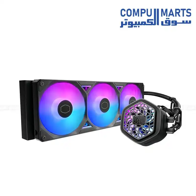 MasterLiquid ML360 Atmos II ARGB BLACK
