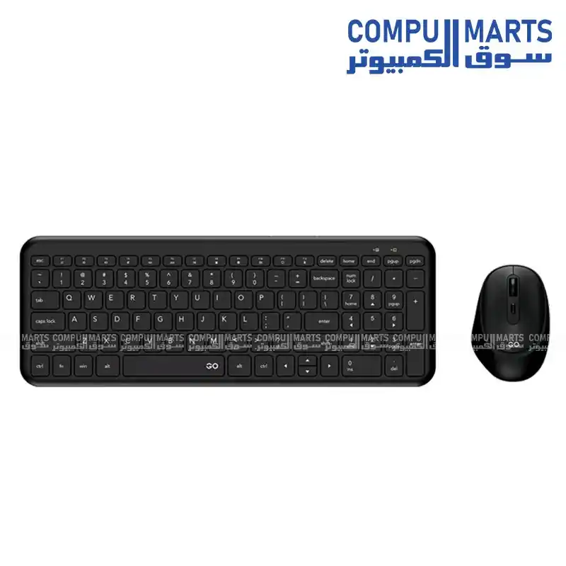Fantech GO WK901 Wireless Keyboard & Mouse Combo 2.4GHz Black & Blue