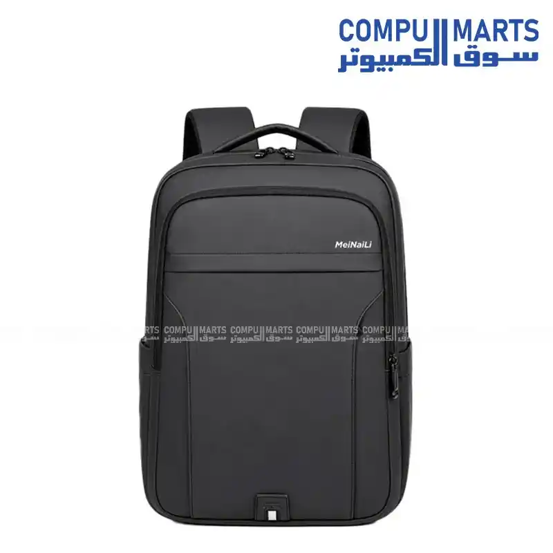 Meinaili 2507 Waterproof Anti-Theft Laptop Backpack 15.6" Black