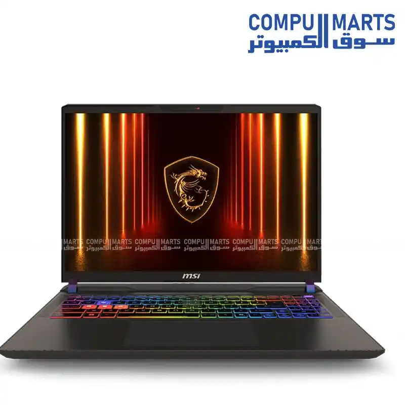 MSI Vector 16 HX AI A2XWIG-693XJO Gaming Laptop Intel Core Ultra 9 275HX RTX 5080 16GB 16GB DDR5 1TB SSD 16-inch QHD+ 240Hz FreeDOS