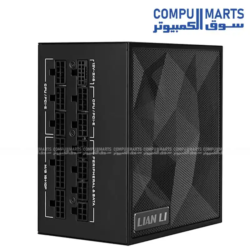 Lian Li SX1200P 1200W 80 Plus Platinum ATX 3.1 Full Modular White Power Supply