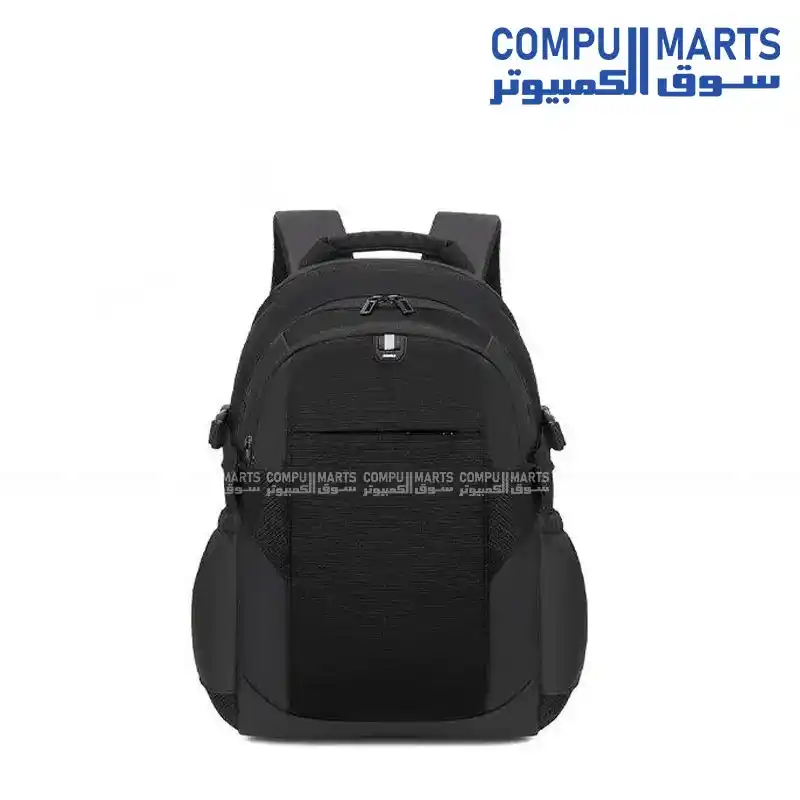 RAHALA 2209 Laptop Backpack 15.6 Inch Waterproof Black