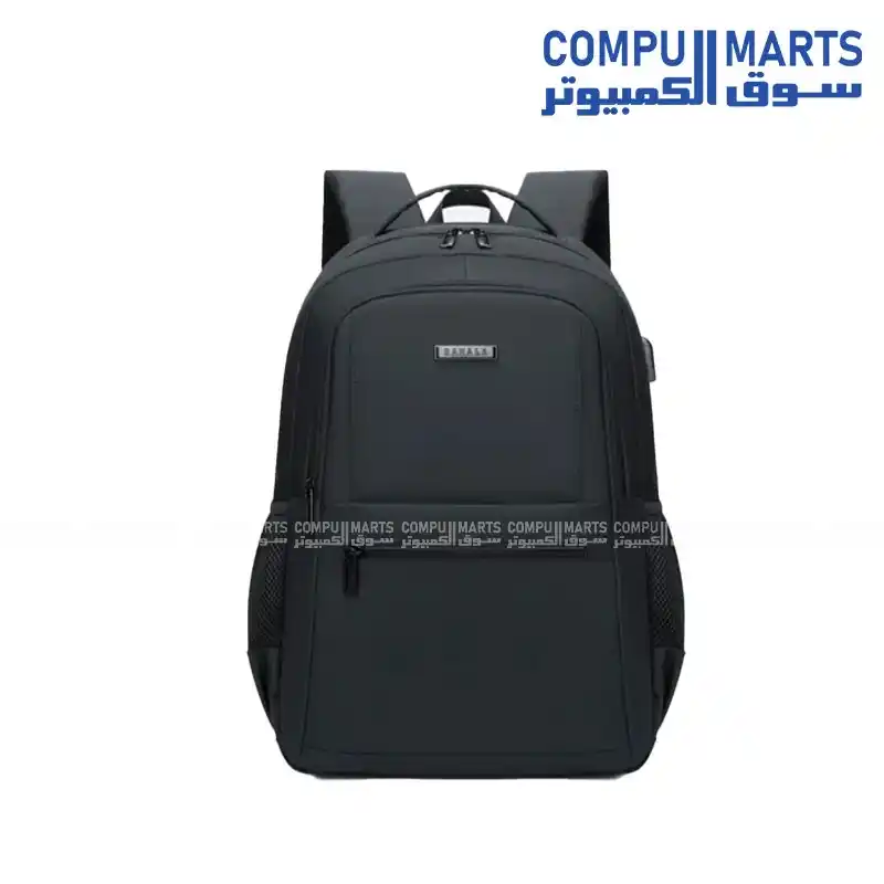 Rahala RAL809 BK Laptop Backpack 15.6 Inches, 20.6L, Water Resistant
