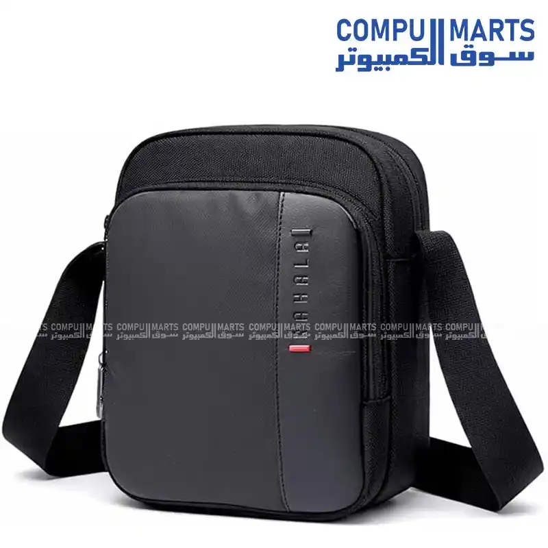 Rahala XB 00070 Utility Crossbody Sling Bag for Men & Women Black