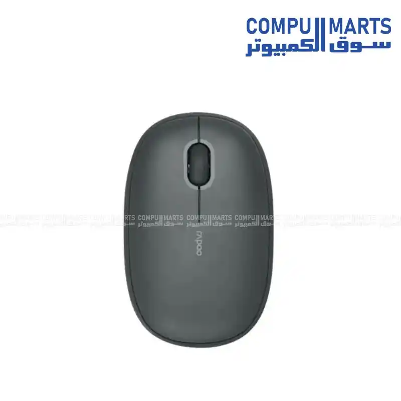 Rapoo M650 Silent Wireless Mouse Optical 1300 DPI Grey