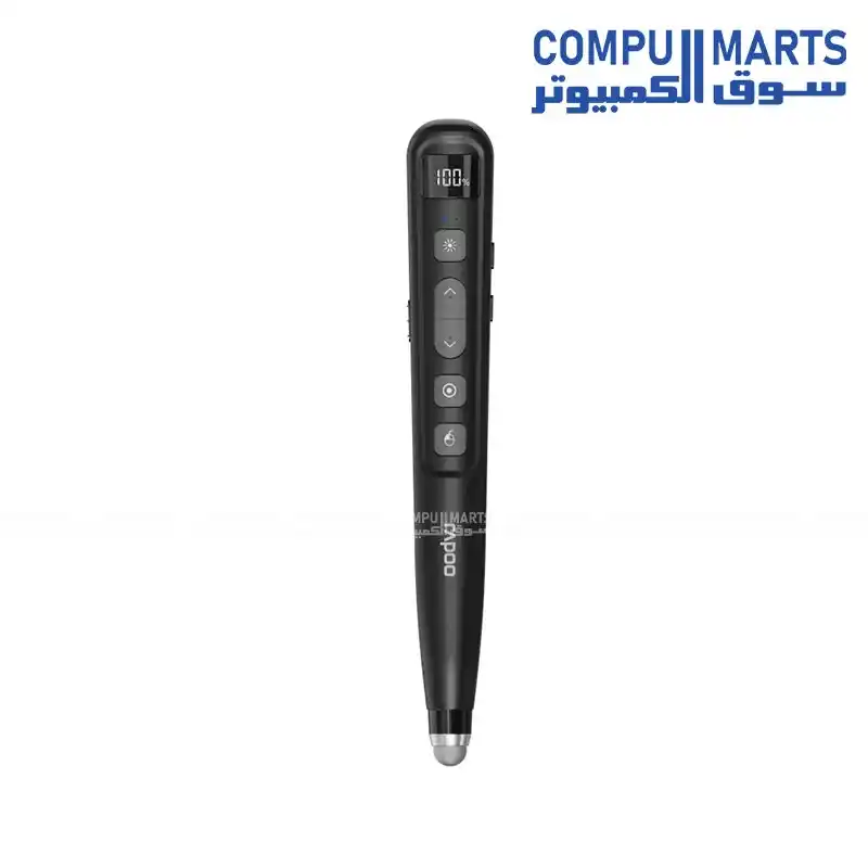 Rapoo XR310 Wireless Presenter with Green Laser, Rechargeable Battery and 4G Wireless