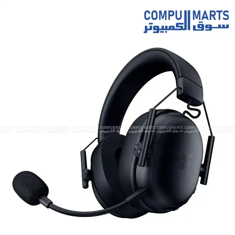 Razer BlackShark V2 HyperSpeed Wireless Headset Black with Triple Mode Connectivity and Boom Mic