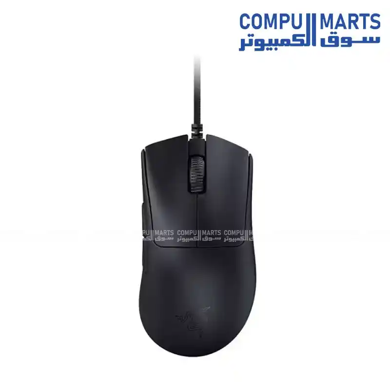 Razer DeathAdder V3 Ultra Lightweight Ergonomic Wired Gaming Mouse with Focus Pro 30K Optical Sensor, 30000 DPI, 6 Programmable Buttons
