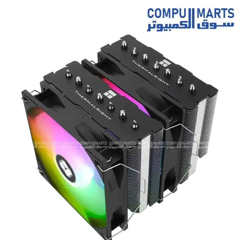 Thermalright Phantom Spirit 120 SE ARGB Dual Tower CPU Cooler – 7 Heat Pipes, High Airflow, Silent Performance