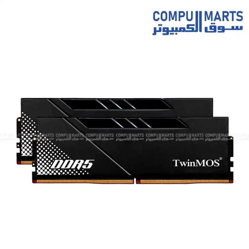 TwinMOS TMD532GB60DK36VXB 32GB (2×16GB) DDR5 Desktop Memory Kit 6000MHz CL36 Dual Channel Black