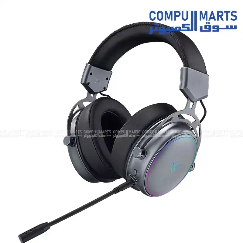 Rapoo VH800 Wireless Gaming Headset 2.4 GHz Bluetooth 5.2 Space Grey 340 g