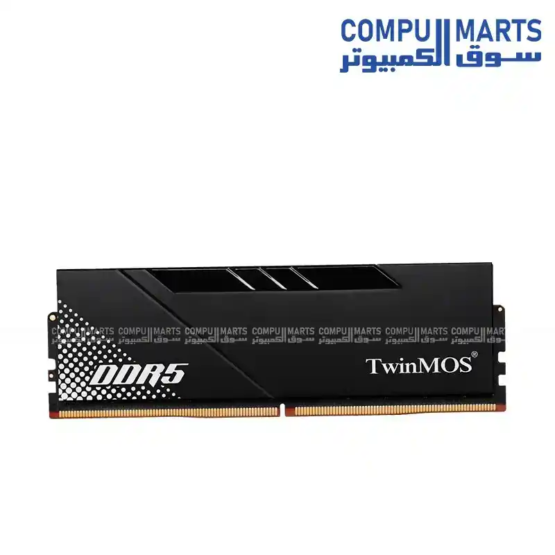 TwinMOS VOLTX DDR5 6000MHz 16GB UDIMM RAM Black Heat Sink TMD516GB6000U36B