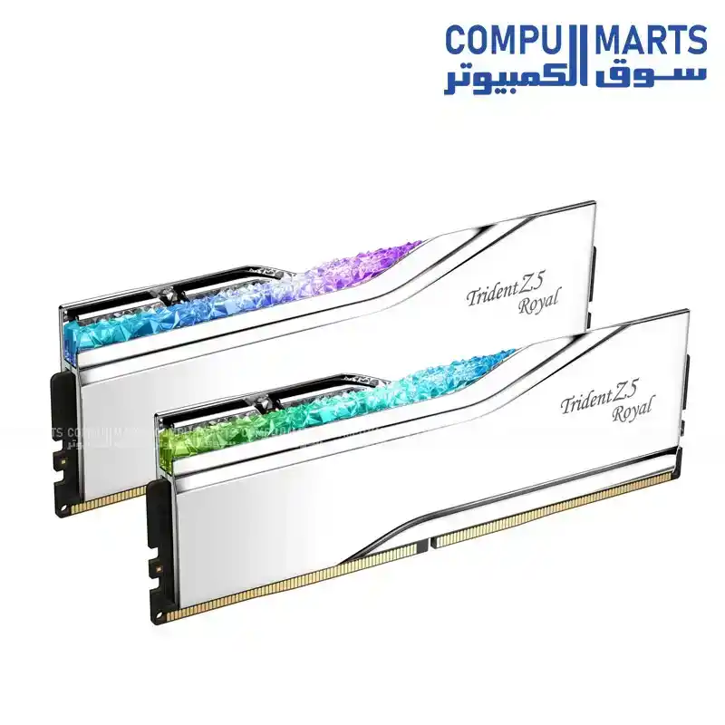 RAM PC G.SKILL/G.SKILL/Trident Z5 Royal-DDR5-6800 CL34-96GB (2x48GB)-Intel XMP-F5-6800J3446F48GX2-TR5S