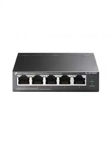 TP-Link 5-Port 10/100Mbps Desktop Switch with 4-Port PoE+