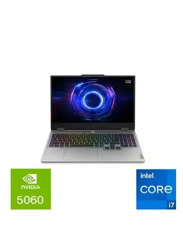 Lenovo LOQ 15IRX10 Core™ i7-14700HX - 16GB - 512GB SSD - NVIDIA® GeForce RTX 5060 8GB - 15.6inch FHD 144Hz - Win11 Luna Grey