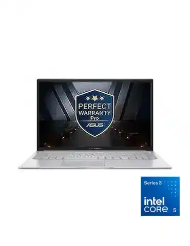 ASUS Vivobook 15 X1504MA-BQL855W - Core 5 320 - 8GB RAM DDR5 - 512GB SSD - Intel Graphics - 15.6" FHD - Win11- Cool Silver