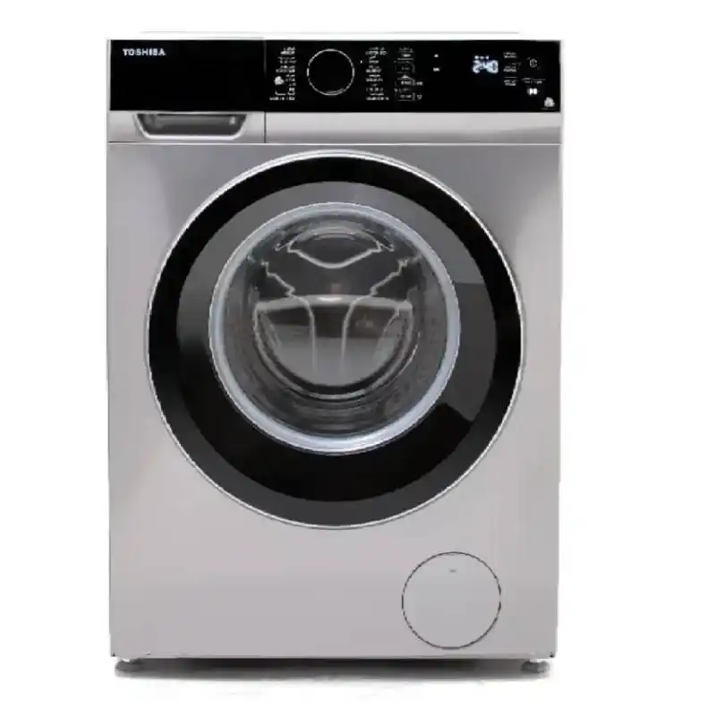 غسالة ملابس توشيبا 8 كجم انفرتر فضي TW-BJ90M4EG(SK)