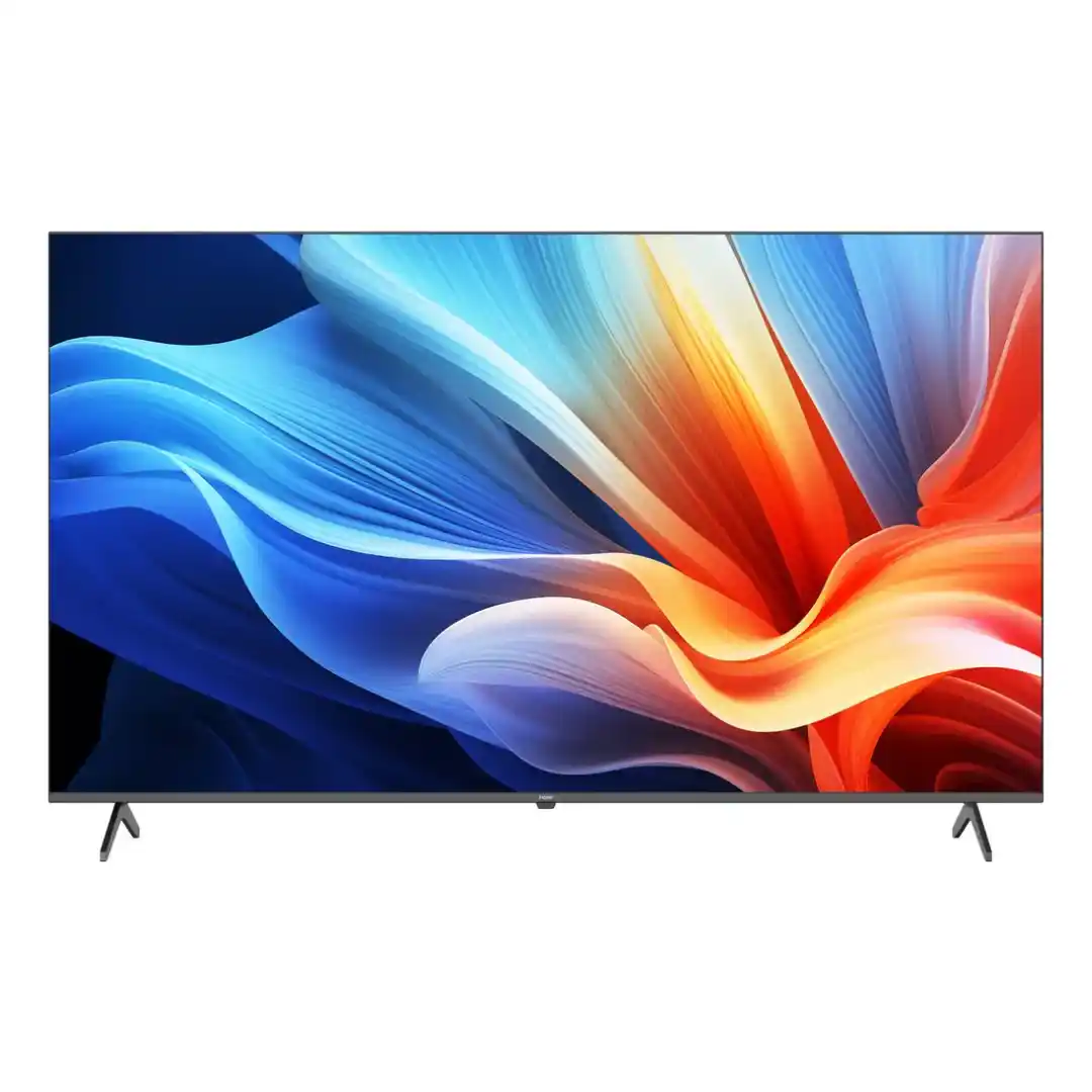 شاشه هاير 65بوصه جوجل 4k ريسيفر بدون فريم H65K80EU