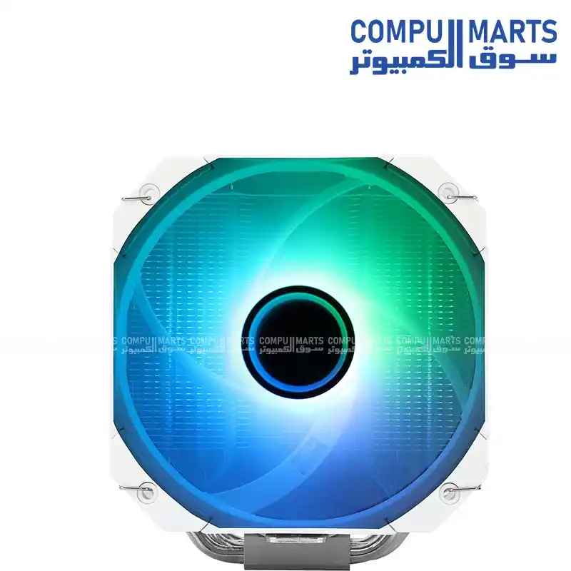 Thermalright Assassin King 120 Mini White ARGB V3 CPU Air Cooler 120mm PWM Fan 1500RPM 64.87CFM 5 Heatpipes -3years