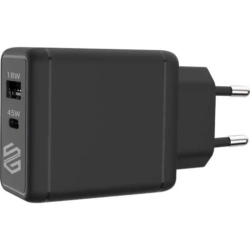 شاحن حائط Smart Gate، 45 وات PD، USB-A وUSB-C