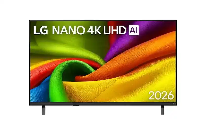 تلفزيون سمارت ال جي ، مقاس 50 بوصة ، ليد ، دقة 4K UHD ، بريسيفر داخلي 50NU850B6LA - اسود