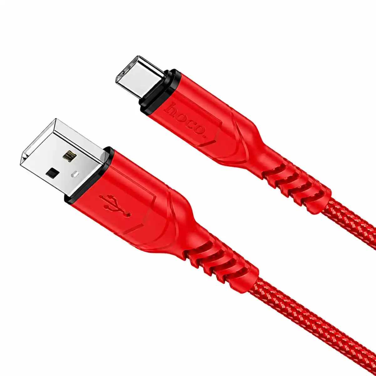 كابل HOCO X59 Type-C إلى Lightning مضاد للانحناء 2 متر 3 أمبير – أحمر