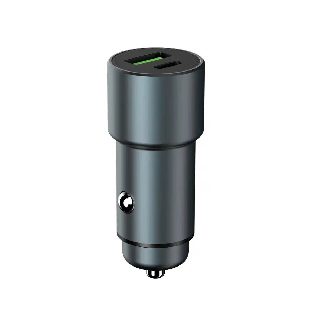 شاحن سيارة RSILOU بقدرة 42.5 وات بمنفذي USB وType-C (R4504-001) – أسود
