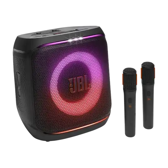 سماعة JBL PartyBox Encore 2 المحمولة بتقنية Bluetooth مع ميكروفون لاسلكي – أسود