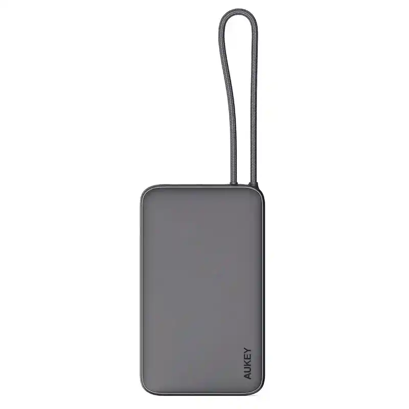 أوكي باور بانك Spark Sling Lite سعة 10000 مللي أمبير، شحن سريع 15 واط، بكابل USB-C مدمج PB-Y53