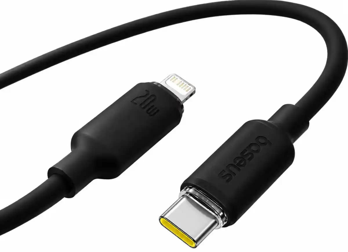 كابل Baseus USB-C إلى Lightning بقدرة 20 واط – طول 2 متر