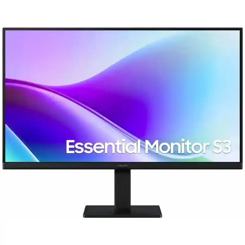 شاشة مكتب سامسونج Essential S3 S32GF مقاس 27 بوصه IPS، دقة FHD، بمعدل تحديث 120 هرتز - LS27F320GAUXEG