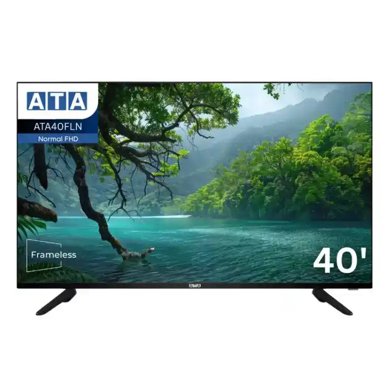 تليفزيون ATA سمارت 40 بوصه بدون اطار ATA40FLN