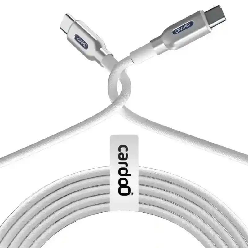 كاردو كابل بيانات من USB-C إلى USB-C، 1.2 متر، 100 واط، CGLCTC01W