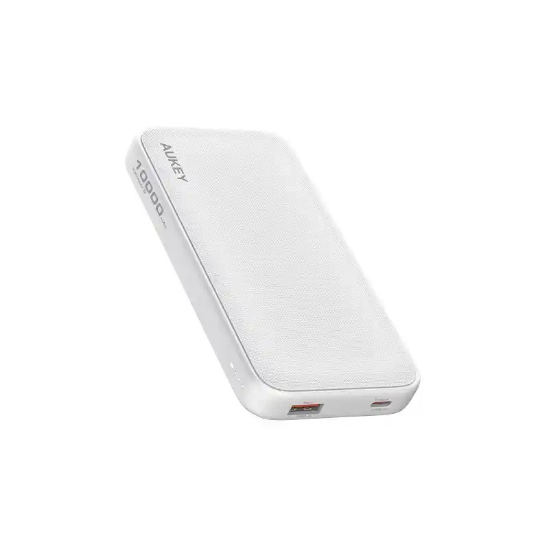 أوكي باور بانك Spark Go سعة 10000 مللي أمبير، شحن سريع 15 واط، منفذين USB-C وUSB-A موديل PB-Y46