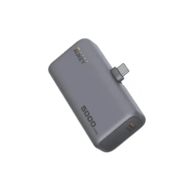 أوكي باور بانك Spark Mini سعة 5000 مللي أمبير، شحن سريع 20 واط PD، بمنفذ USB-C مدمج PB-Y59