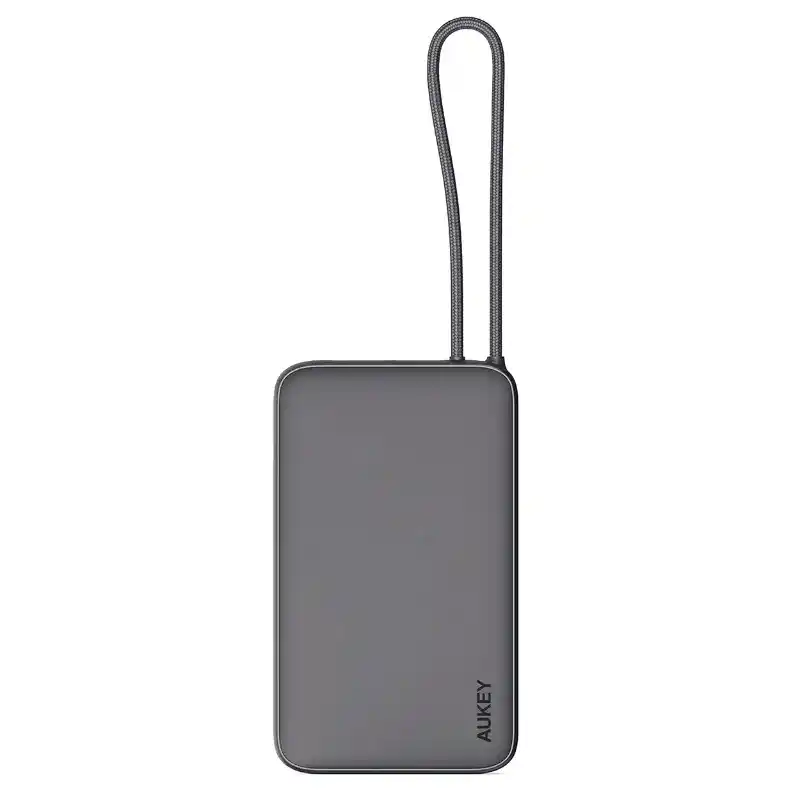 أوكي باور بانك Spark Sling Lite سعة 10000 مللي أمبير، شحن سريع 15 واط، بكابل USB-C مدمج PB-Y53