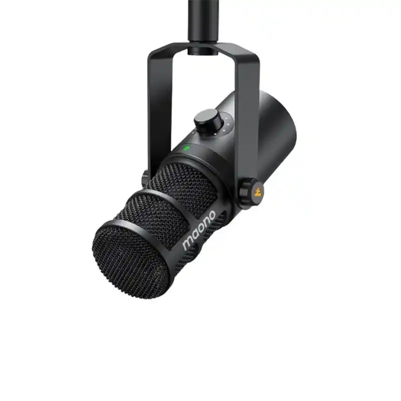 ماونو ميكروفون PD400X ديناميكي بمنفذي USB/XLR – أسود