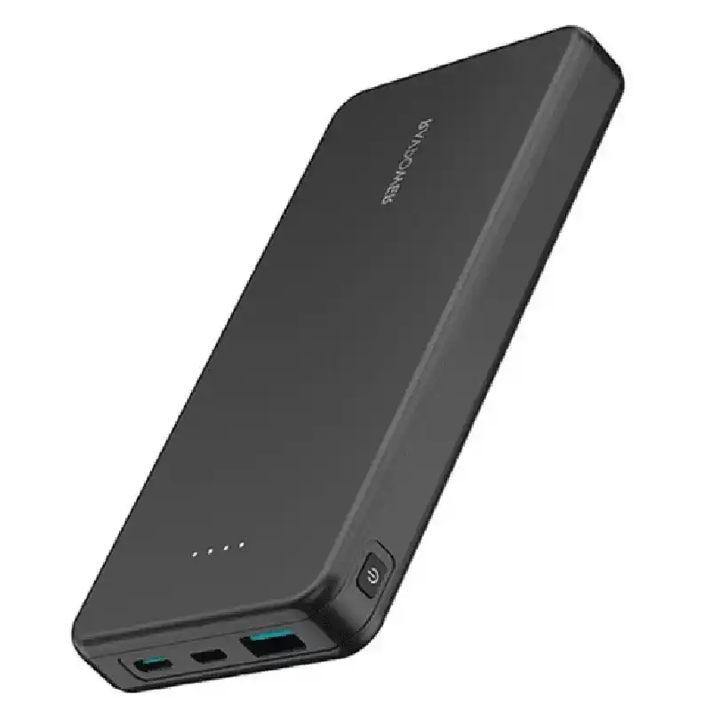 راف باور RP-PB1215 PD باور بنك 15 واط، 3 منافذ، 10000 مللي أمبير