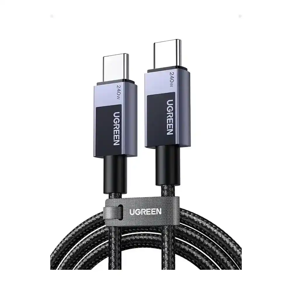 يوغرين كابل شحن سريع USB-C إلى USB-C PD بقدرة 240 واط طول 1 متر موديل L513