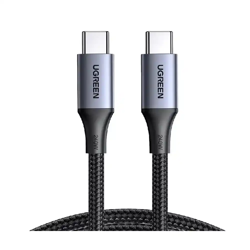 يوغرين كابل USB-C إلى USB-C بتقنية Power Delivery بقدرة 240 واط
