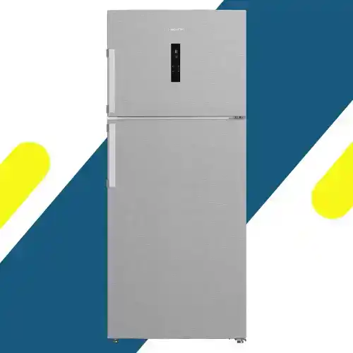 ثلاجة اريستون (Ariston) إنفرتر نوفروست – 557 لتر صافي – تيتانيوم إينوكس – موديل ART78 F6593 XNA
