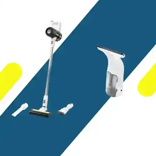 باندل مكنسة لاسلكية من كارشر (Karcher) KVA 2 + هدية جهاز تنظيف النوافذ KWI 1