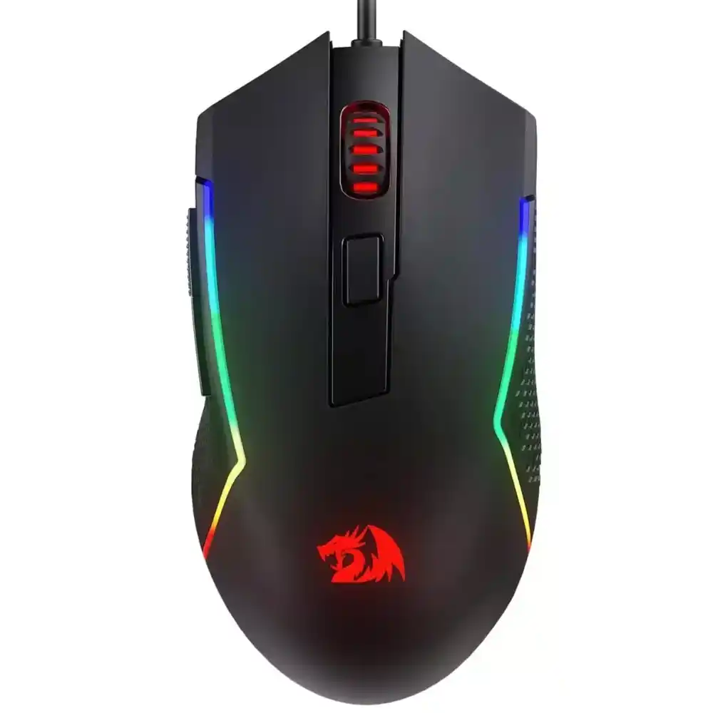 ماوس ريدراجون سلكي RGB جيمنج 10000 نقطة في البوصة TRIDENT M616