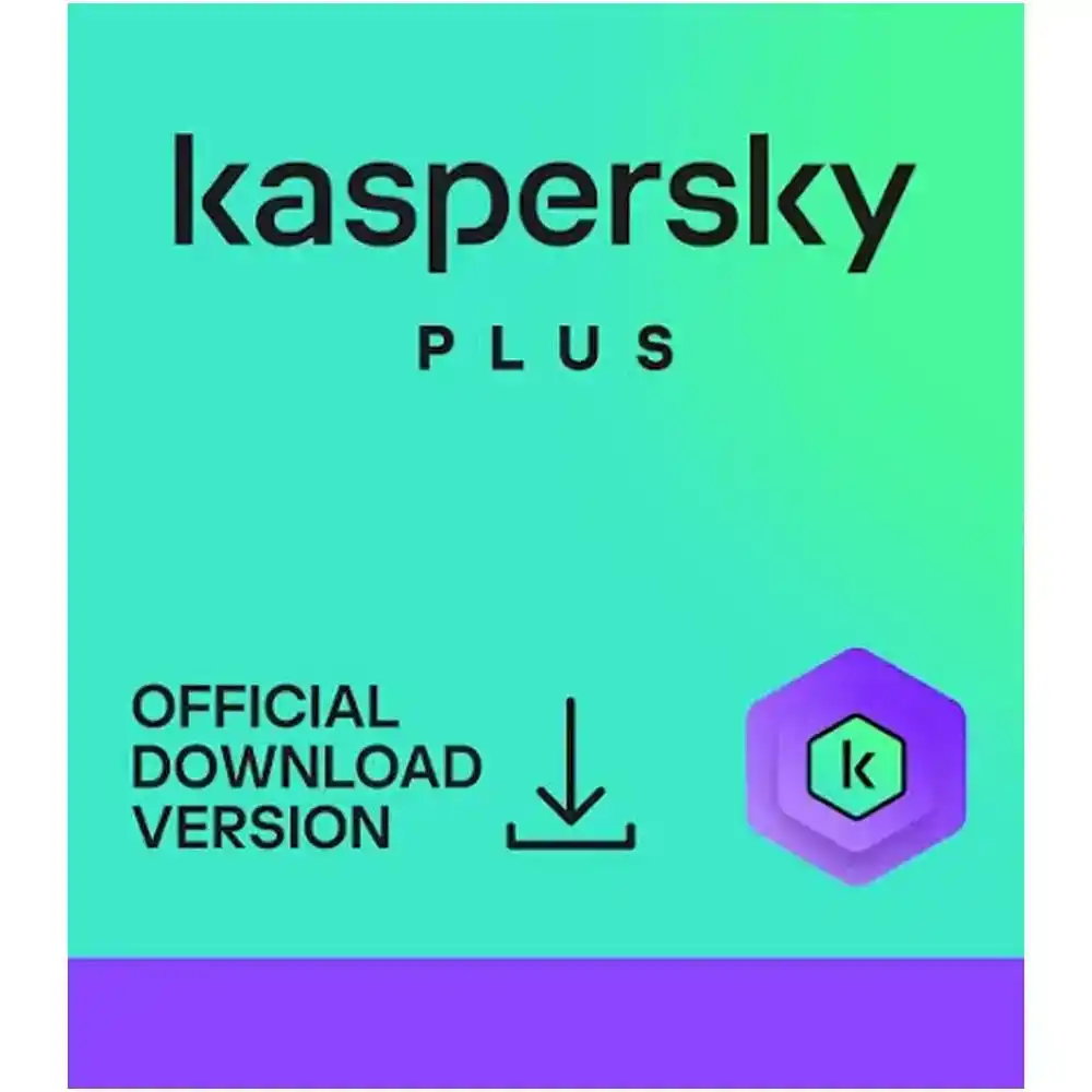 كاسبرسكي بلس مجموعة تطبيقات الامن عبر الانترنت جهاز واحد لسنه واحده 1 مستخدم Base Download Pack - موديل KL1042IDAFS