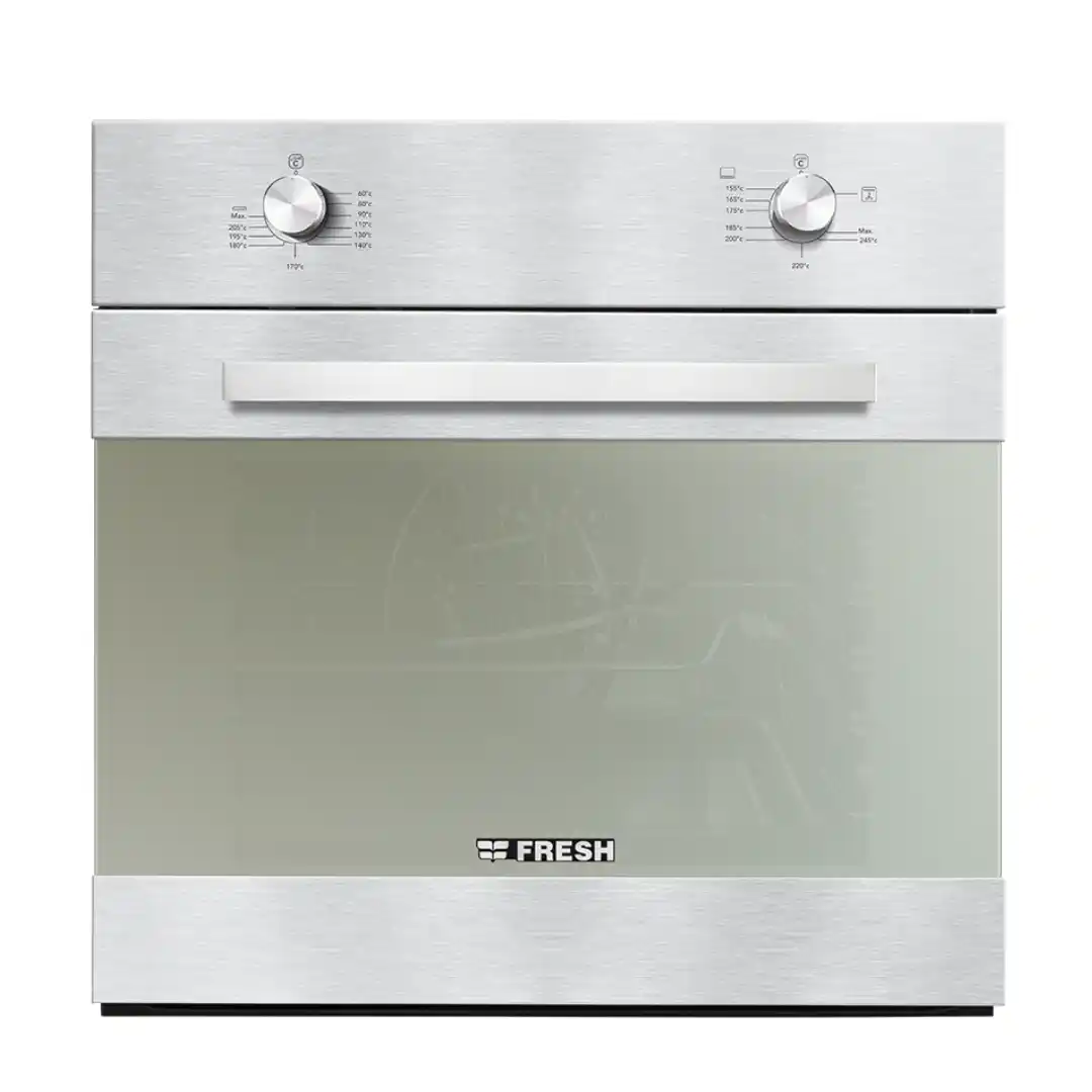 فرن فريش 60سم غاز شوايه غاز ستانلس 2مروحه هيدروليك كودHOFR60CMSE 10343