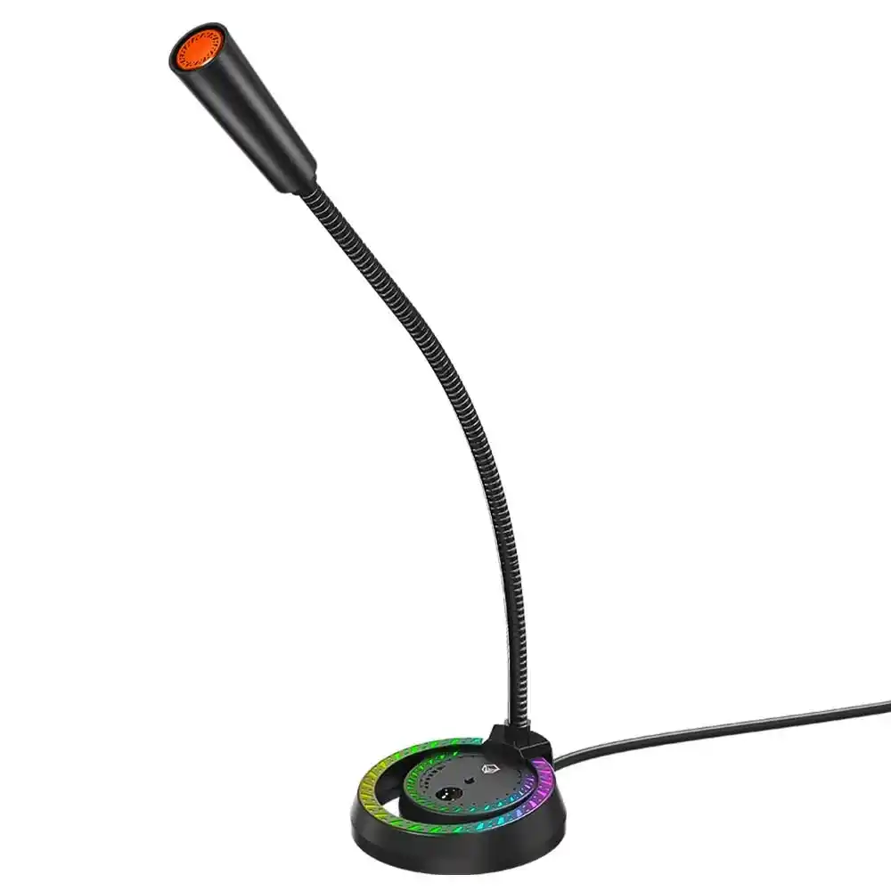 ميكروفون ميشن سلكي RGB جيمنج MC14