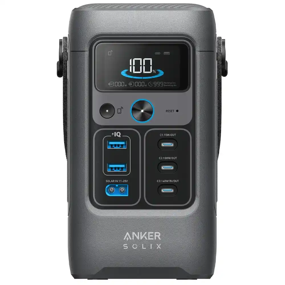 محطة طاقة متنقلة أنكر 200 وات 192 وات/ساعة SOLIX C200