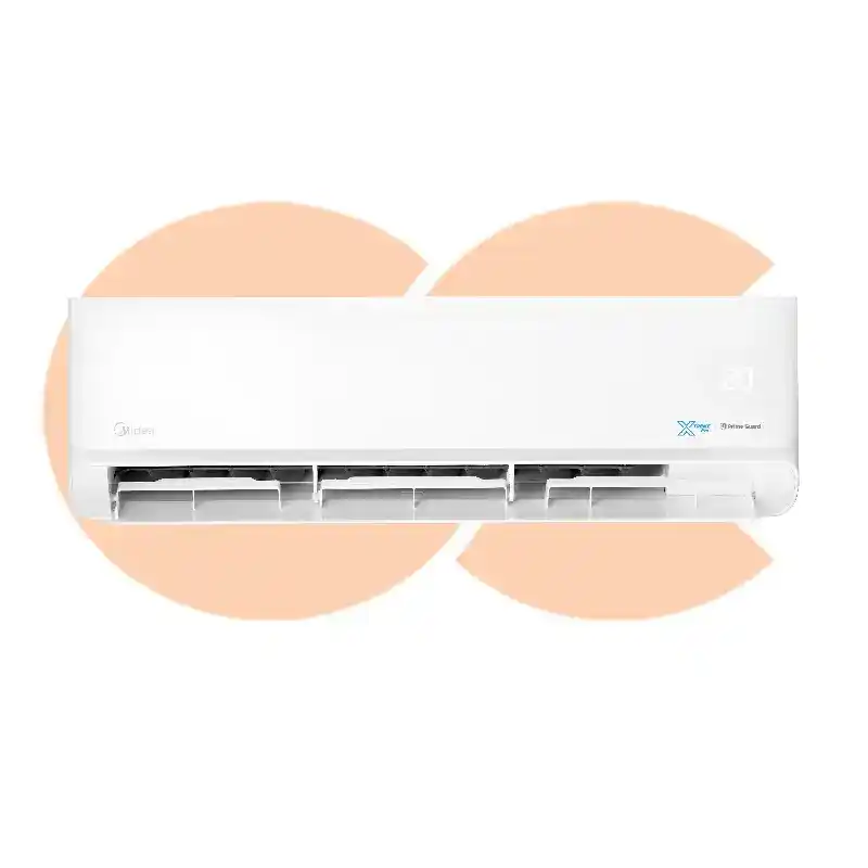 Best-Selling تكييف ميديا 3 حصان بارد XtreamPro ديجيتال ابيض موديل M1SEFT-24CRN8F-Q8 | Available Now at EHAB Center Home Appliances
